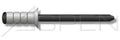 (5000pcs) 3/16X.125-.312 Multigrip Rivets Aluminum Body/Steel Pin Countersunk Pin=Black Phosphate Coated