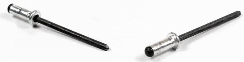 3/16' x .187'-.437' Dome Head Multi-Grip Rivets/Aluminum Body/Steel/Black Phos Mandrel / 4,000 Pc. Carton