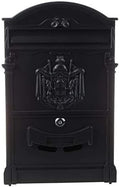 Heavy Aluminium Lockable Secure Mail Letter Post Box Mailbox Postbox Retro Vintage Metal Mail Box