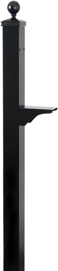 dVault® Side Mount In-Ground Post for DVJR0060 Models (Black)