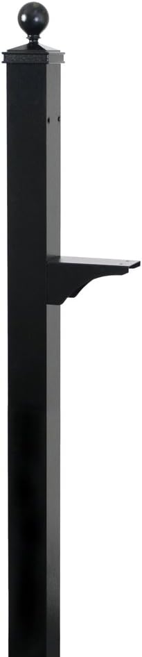 dVault® Side Mount In-Ground Post for DVJR0060 Models (Black)