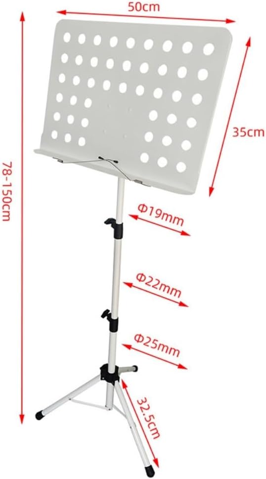Music Stand White Music Stand Portable Foldable Guitar Music Stand Guitar Drum Guzheng Violin Music Stand Music Stand Sheet Music Stand