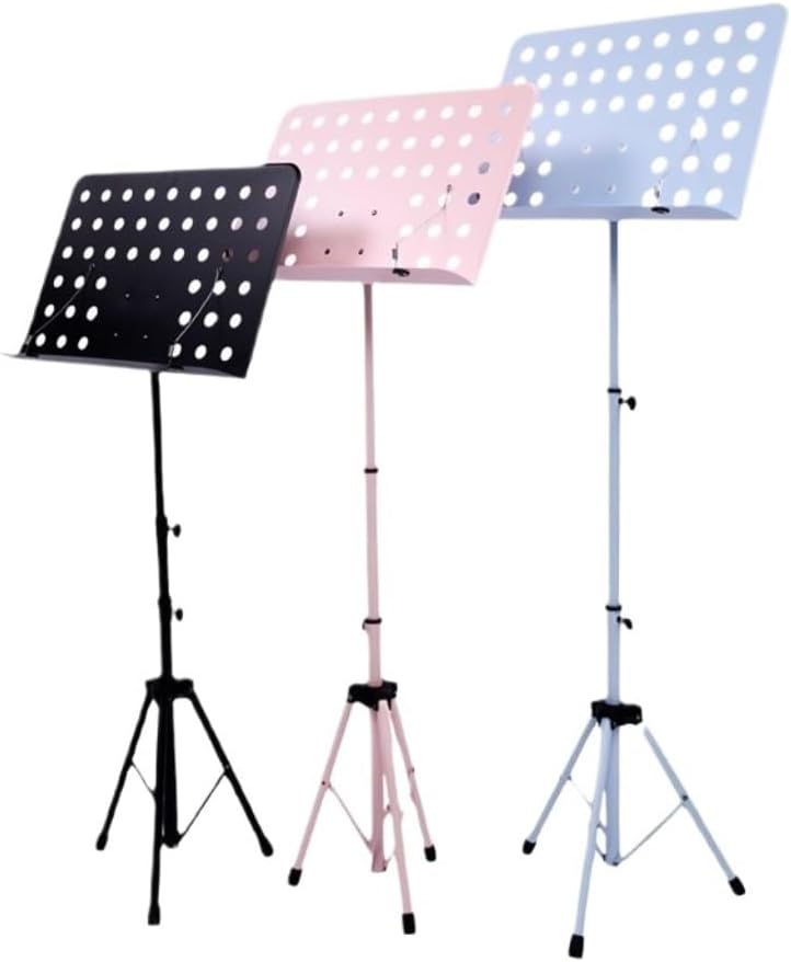 Music Stand Music Stand Guzheng Guitar Stand Drum Stand Music Stand Convenient For Home Performance Violin Stand Sheet Music Stand(Blue,B)