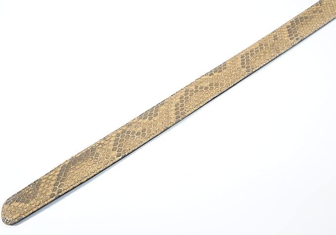 Genuine python leather skin belts for men snakeskin dress belt casual men's belt snake leather belts for men width 1.5'