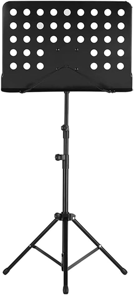 Music Stands Adjustable Height Music Holder Foldable Sheet Music Stands Violin Guitar Metal Book Holder for Travel School