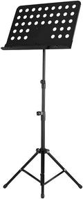 Music Stands Adjustable Height Music Holder Foldable Sheet Music Stands Violin Guitar Metal Book Holder for Travel School