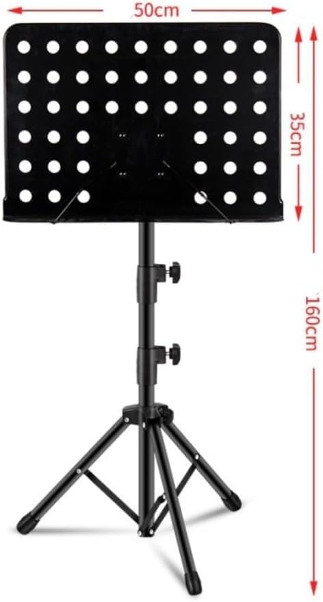 Music Stand Orchestra Song Stand Medium-sized Music Stand Guitar Guzheng Erhu Drum Music Stand Training Music Stand Sheet Music Stand(Small)