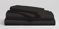 800 Thread Count-4Pcs Bedding Set 100% Cotton Bed Sheets, Black Cal-King Sheets Set, Long-Staple Combed Cotton, Sateen Weave for Soft & Cozy Cotton, Fits Mattress Upto 15'' Deep Pocket