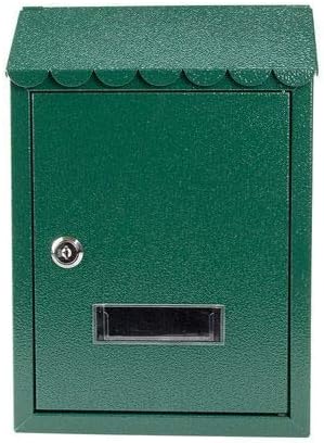 European Pastoral Letter Box Wall Outdoor with Lock Mail Box Rain Post Box