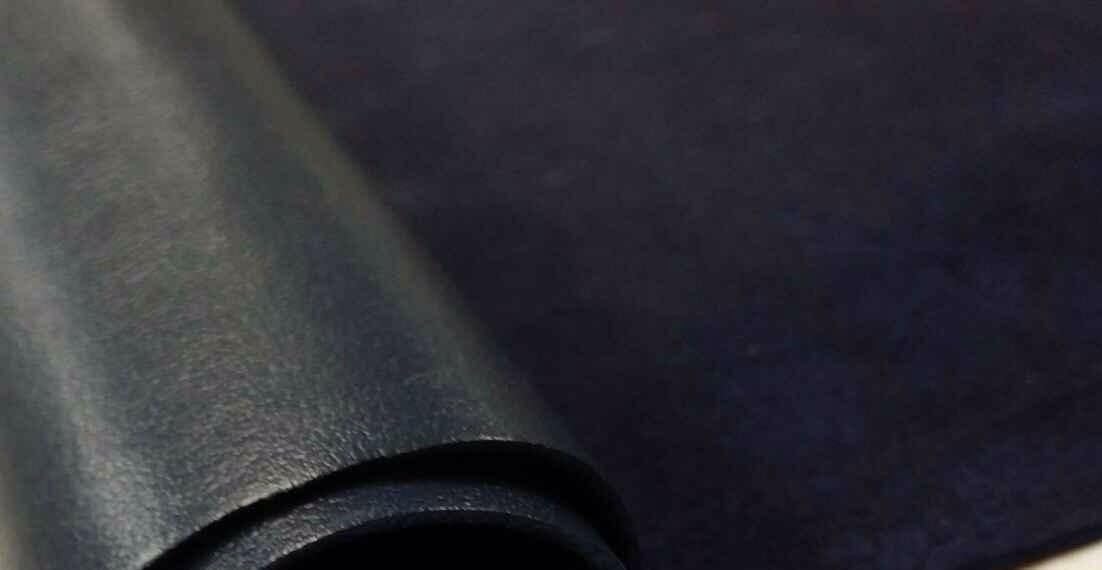 REED Leather HIDES - Cow Skins (40 Square Foot, Black)