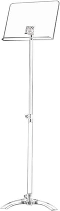 Sheet Music Stands, Portable Orchestra Stand,Clear Acrylic Book Holder, Outdoor Performances Lecture Pulpit, For Performances Guitar Violin Drums
