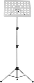 Music Stands Portable Aluminum Alloy Music Holder Adjustable Height Sheet Music Stands Tripod Violin Piano Book Stands，A