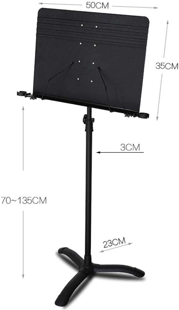 Music Stands Portable Music Holder Height Adjustable Folding Sheet Music Stands for Violin and Guzheng Sheet Music Book Stands,Style 4