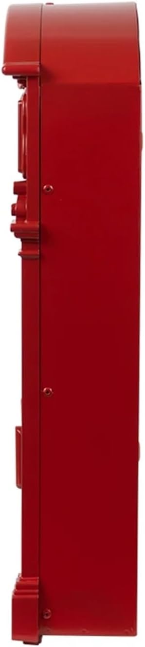 letterbox Wall Mount Locking Vintage Lockable Metal Mailboxe Large Capacity Postbox Security Mail Box for Receiving Mail
