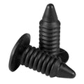 Essentra, 27RT250800, Black Nylon Barbed Push-in Rivet - Type 2 - Compatible Hole Diameter 6.4 mm (0.250 in) - Compatible Panel Thickness Range 3.8-13.6 mm (0.150-0.535 in) (1000 Item/s)