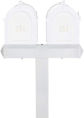 Duo Post for Mailbox Finish: White
