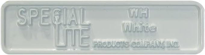 Special Lite Bradford Mailbox Post - White Aluminum Post for Curbside Mailbox - SPK-590-WH