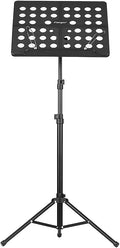 Music Stands Portable Aluminum Alloy Music Holder Adjustable Height Sheet Music Stands Tripod Violin Piano Book Stands，B