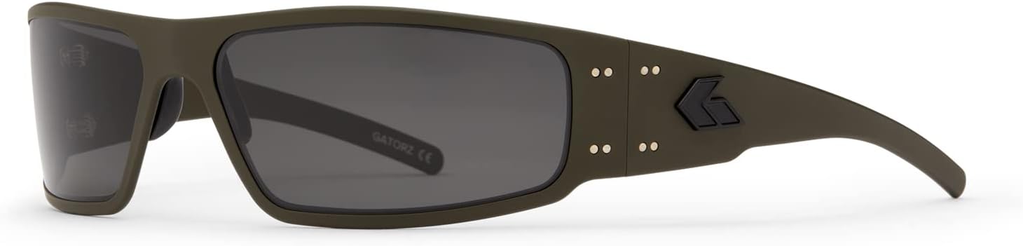 Gatorz Magnum Tactical Eyewear, Aluminum Frame, Polarized/Photochromic Options, Adjustable Fit, Made in USA