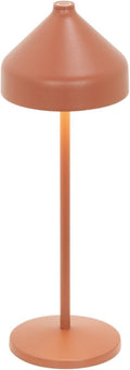 Zafferano, Amelie Pro Lamp, Rechargeable Cordless Table Lamp with Touch Control, Suitable for Indoor and Outdoor, Dimmer, 2200-3000 K, Height 13.4 Inches, Terracotta Color