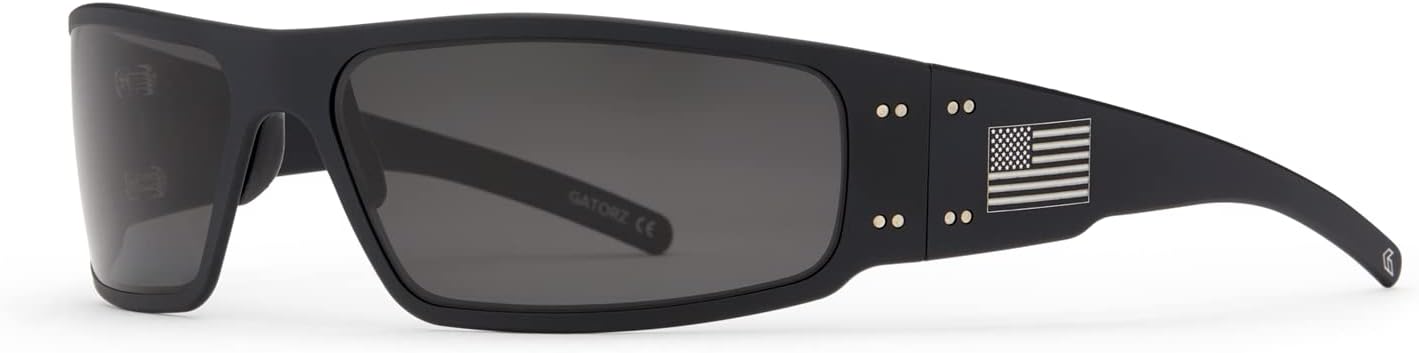 Gatorz Magnum Tactical Eyewear, Aluminum Frame, Polarized/Photochromic Options, Adjustable Fit, Made in USA