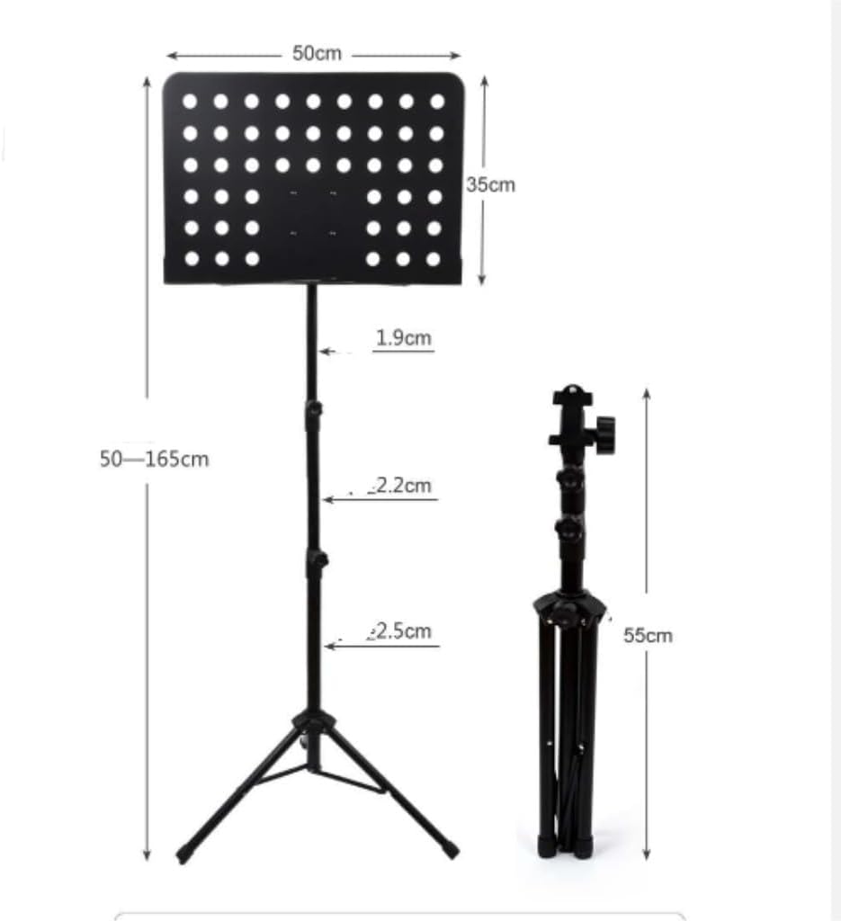 Music Stand Portable Retractable Home Music Stand With Optional Guitar, Guzheng, Drum Set And Retractable Music Stand Sheet Music Stand(White)