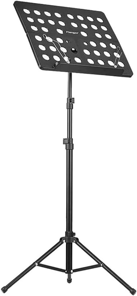 Music Stands Aluminum Alloy Portable Music Holder Adjustable Height Sheet Music Stands for Violin Guitar Home Book Holder，B