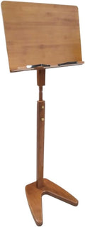 Sheet Music Stand Bamboo Music Stand Adjustable Height Suitable for Violin Guitarist Band Performance Music Stand Holder