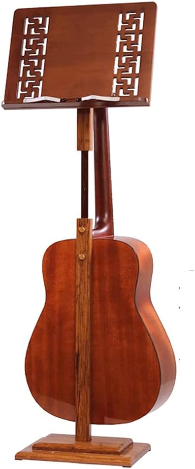 Music Stand Music Stands Heavy Duty Wooden Music Holder Portable Sheet Music Stands Vintage Style Adjustable Height Music Stands More Stable