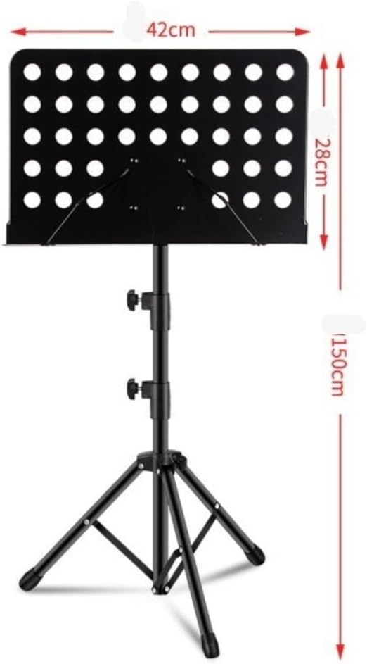 Music Stand Orchestra Song Stand Medium-sized Music Stand Guitar Guzheng Erhu Drum Music Stand Training Music Stand Sheet Music Stand(Small)