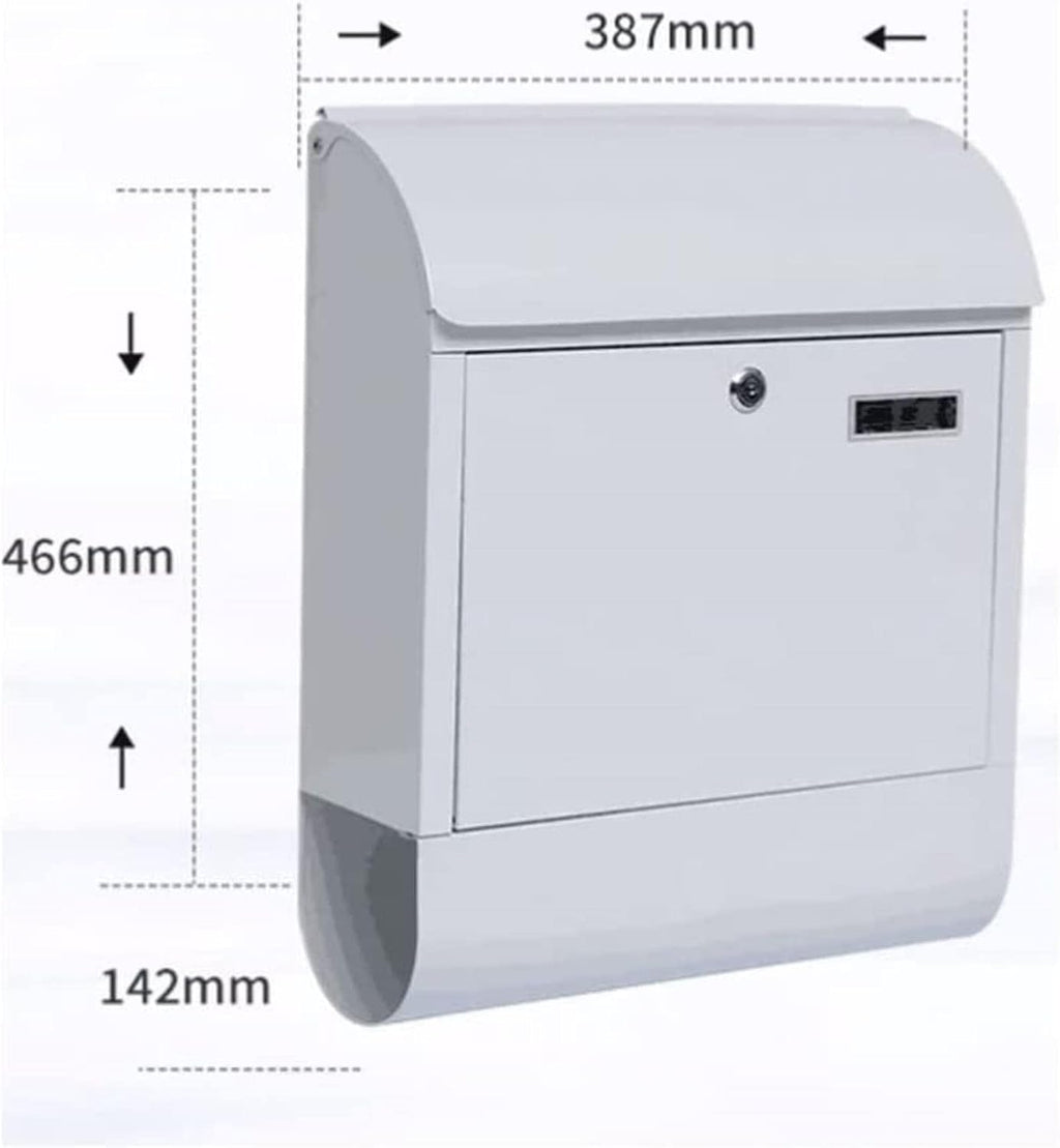 Wall Mount Letterboxes Metal Mailbox Covers Mailbox Posts Package Lockers Envelopes Mailing Supplies Door Letterboxes