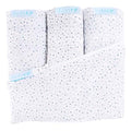 QuickZip Crib Sheet Set - Faster, Safer, Easier Baby Crib Sheets - Includes Gray Dot Wraparound Base & 3 Zip-On Crib Sheets – Gray Dot 100% Cotton - Fits All Standard Crib Mattresses