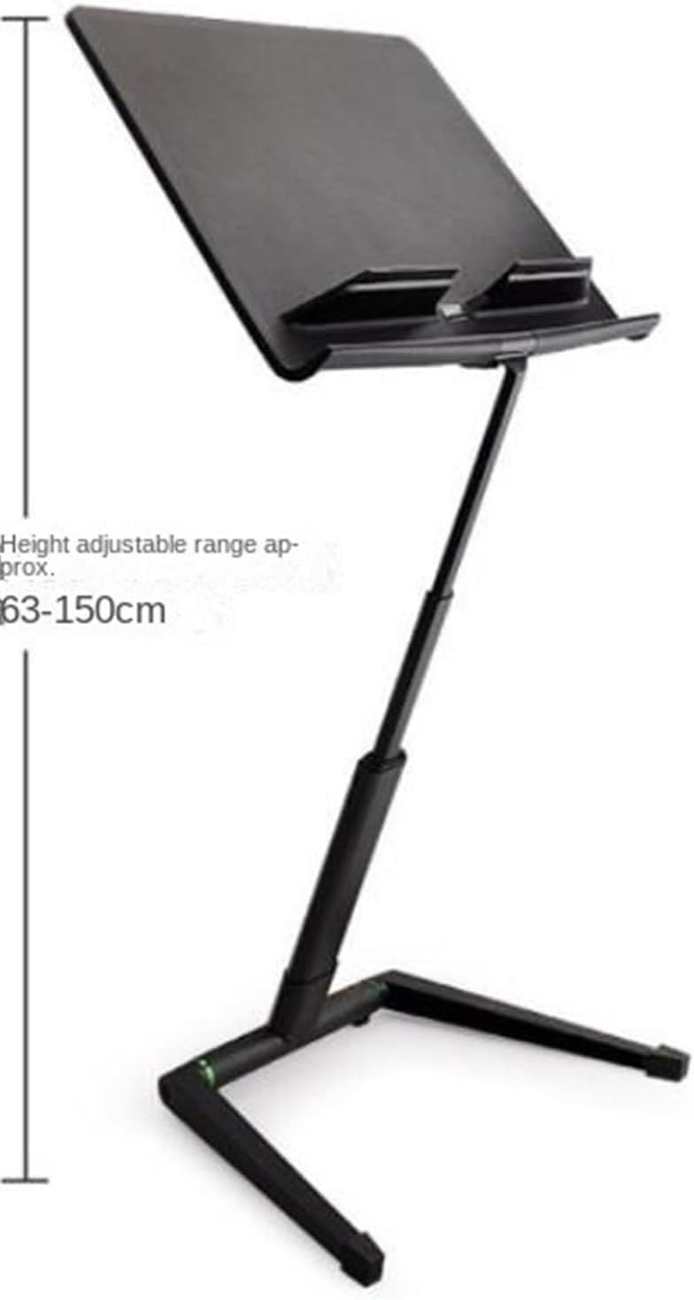 Standing Book Stand Adjustable Foldable Lifting Music Stand Suitable for Sheet Music Guitar Ukulele Violin Book Holders for Reading