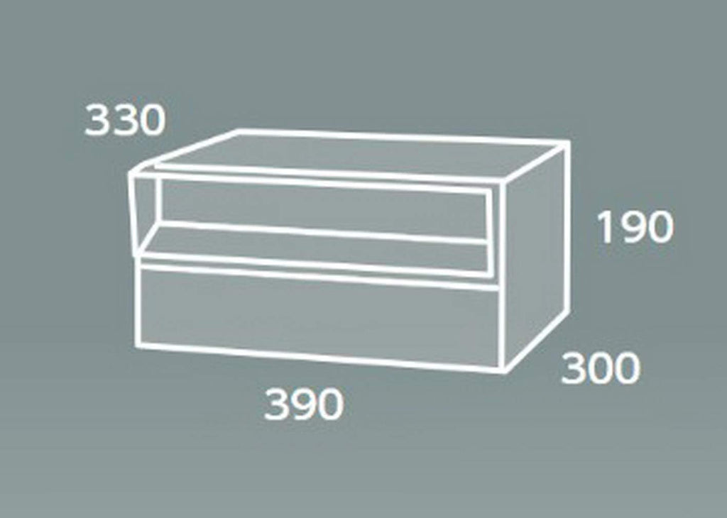 Tajima Metal Work MX-303SW Mailbox, Main Body Depth 15.4 inches (39 cm), Body Height 13.0 inches (33 cm), Body Width 7.5 inches (1