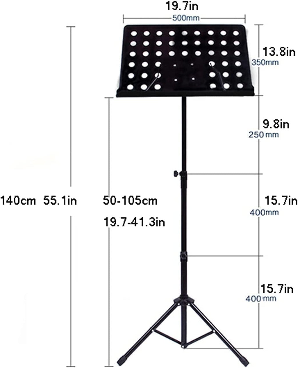 Music Stands Portable Metal Music Holder Home Adjustable Height Sheet Music Stands Violin Ukulele Book Stands,