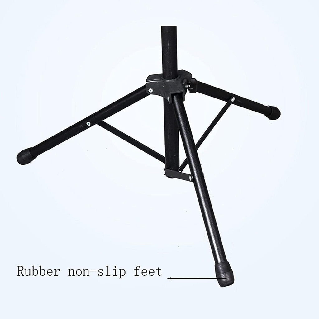 Sheet Music Stand,Music Stands Adjustable Height Music Holder Portable Foldable Sheet Music Stands for Guitar Violin Book Stands Laptop Stand (Red)