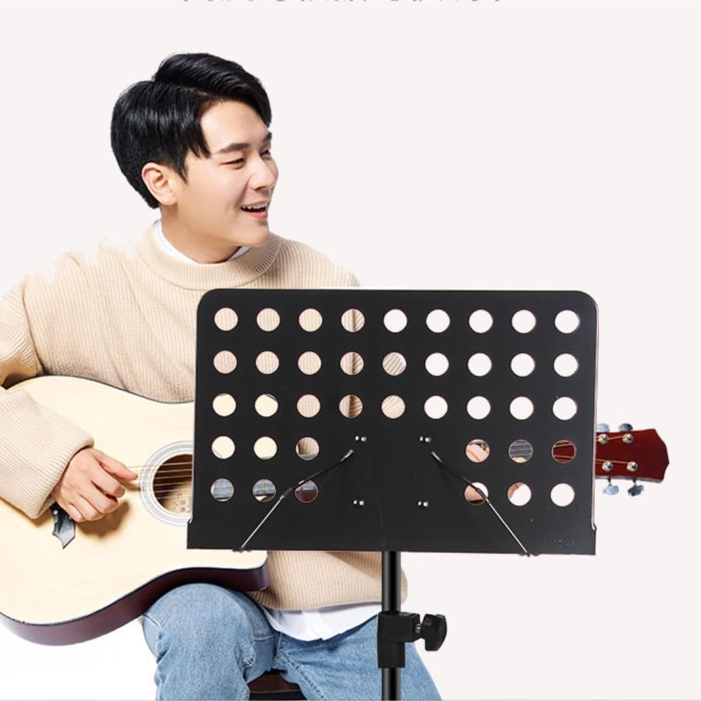 Music Stand Orchestra Song Stand Medium-sized Music Stand Guitar Guzheng Erhu Drum Music Stand Training Music Stand Sheet Music Stand(Small)