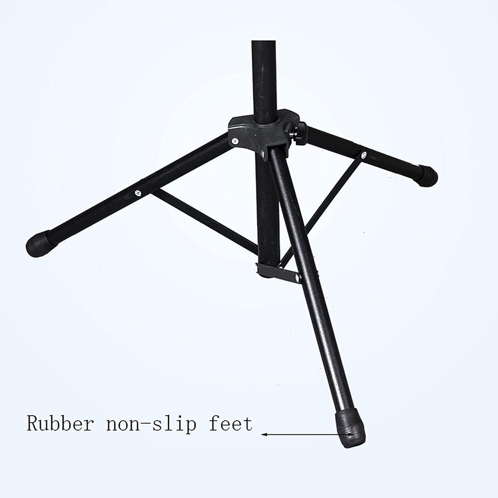 Music Stands Adjustable Height Music Holder Portable Foldable Sheet Music Stands for Guitar Violin Book Stands Laptop Stand，A