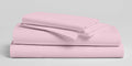 800 Thread Count-4Pcs Bedding Set 100% Cotton Bed Sheets, Pink Cal-King Sheets Set, Long-Staple Combed Cotton, Sateen Weave for Soft & Cozy Cotton, Fits Mattress Upto 15'' Deep Pocket