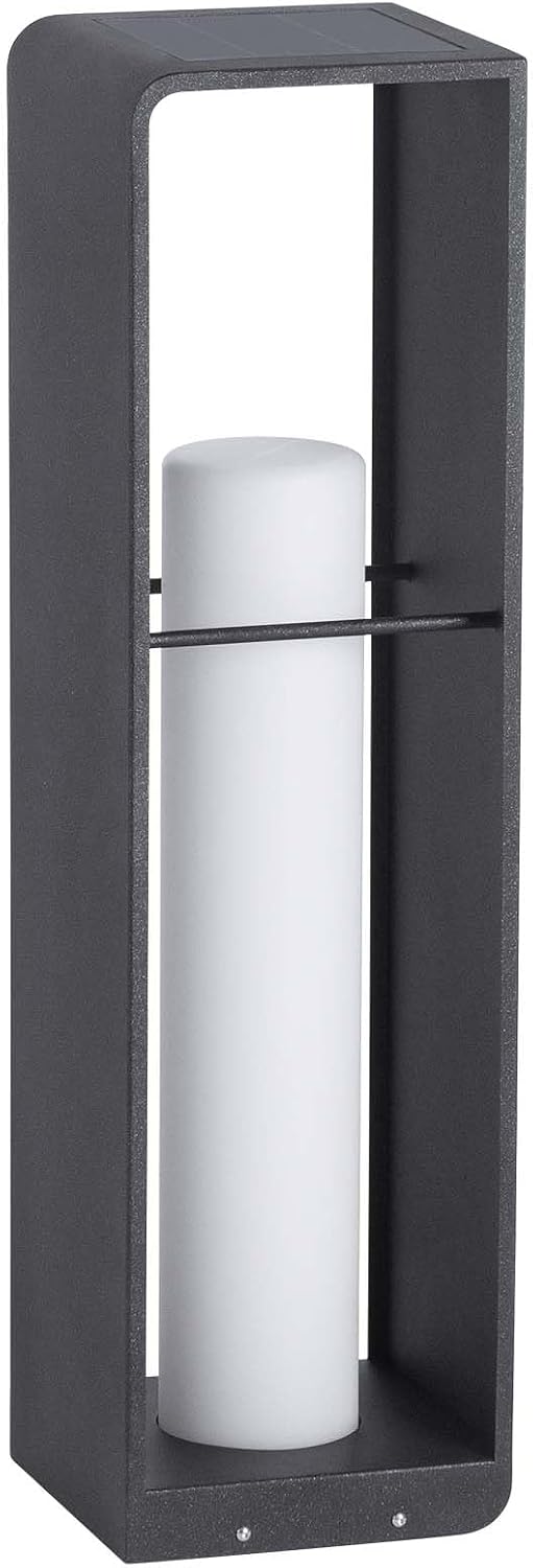 Outdoor Lights for Patio, IP65 Solar Lanterns Outdoor Waterproof, 3000K LED Path Lights, Outside Floor Lamp Solar Powered, Dusk to Dawn Landscape Lighting for Deck Garden Yard Backyard Porch