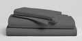 800 Thread Count-4Pcs Bedding Set 100% Cotton Bed Sheets, Grey Cal-King Sheets Set, Long-Staple Combed Cotton, Sateen Weave for Soft & Cozy Cotton, Fits Mattress Upto 15'' Deep Pocket