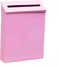 Modern Wall Mounted Mailbox with Large Storage Capacity, Metal Mailbox Hanging Secure Postbox for Office Business Home School Outdoor Indoor Use