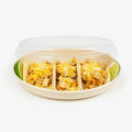 300 Sets of 26 oz Burrito Bowls WITH LIDS, Compostable Fiber, Biodegradable Bagasse Bowl