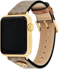Coach Apple Watch Strap, Compatible with Apple Watch 38mm, 40mm, 41mm, 42mm, 44mm, and 45mm, Interchangeable Band, Create Your Unique Style