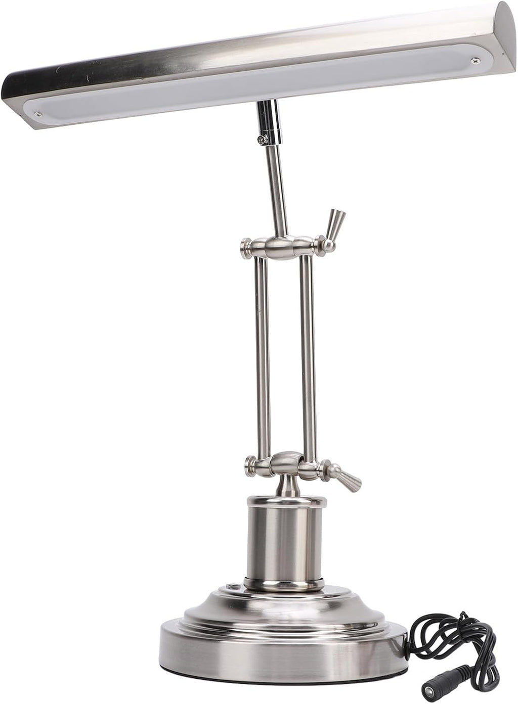 ASHATA Super Bright Music Stand Light, Musicians Piano Light 3000K to 6000K 3 Color, 85 CRI 12W Piano Lamp for Sheet Music Piano Voilin Orchestra Podium, Touch Control (US Plug)
