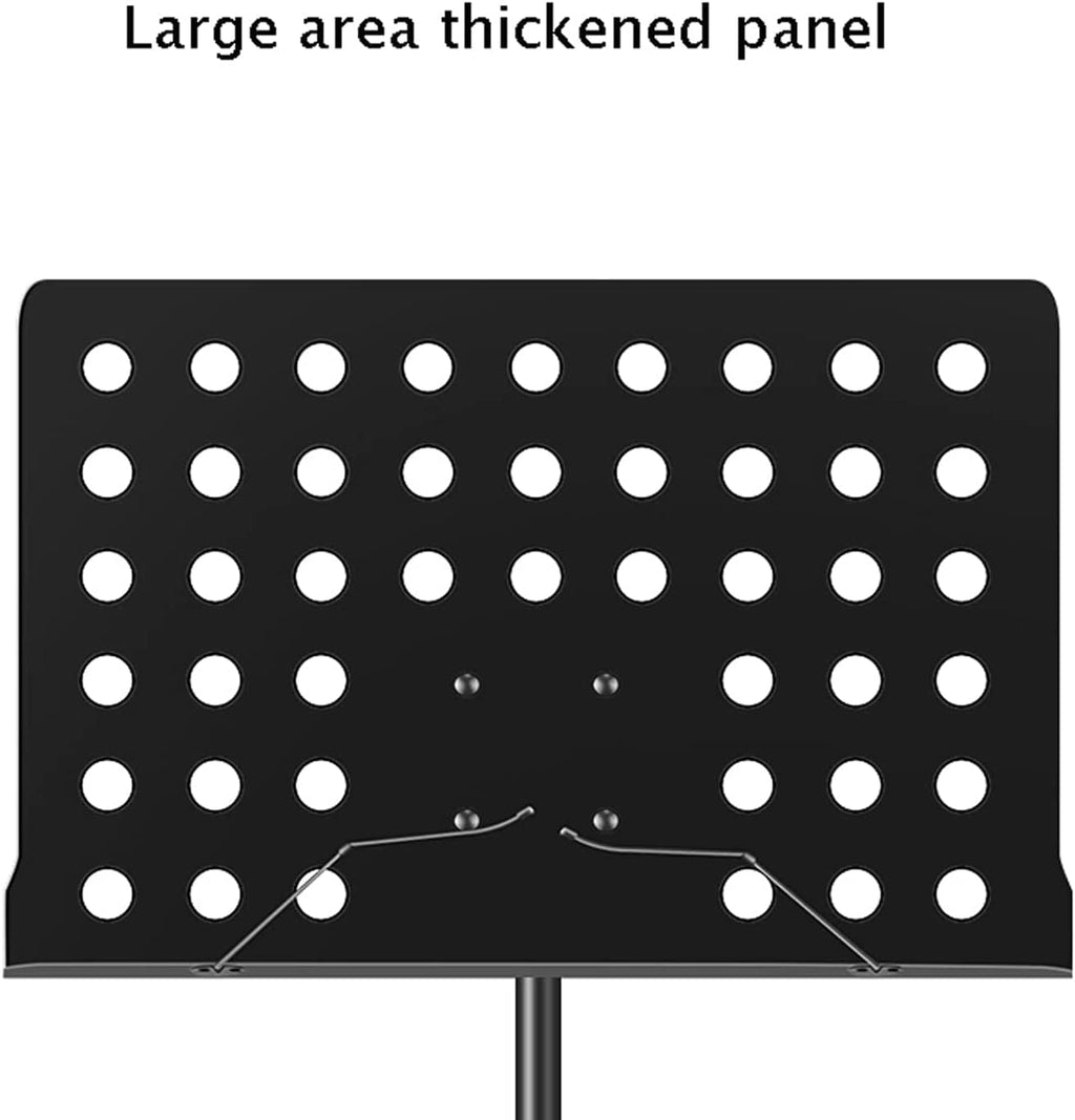 Portable Music Stands Adjustable Height Music Holder Foldable Sheet Music Stands with Handbag for Guitar Violin Book Holder,