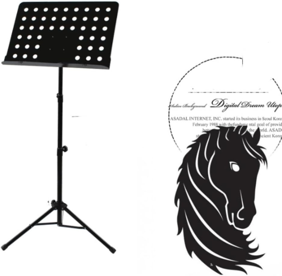 Music Stand Foldable Music Stand, Drum Stand, Violin Music Stand, Guitar Music Stand, Erhu, Guzheng Music Stand, Piano Sheet Music Stand(Blue)