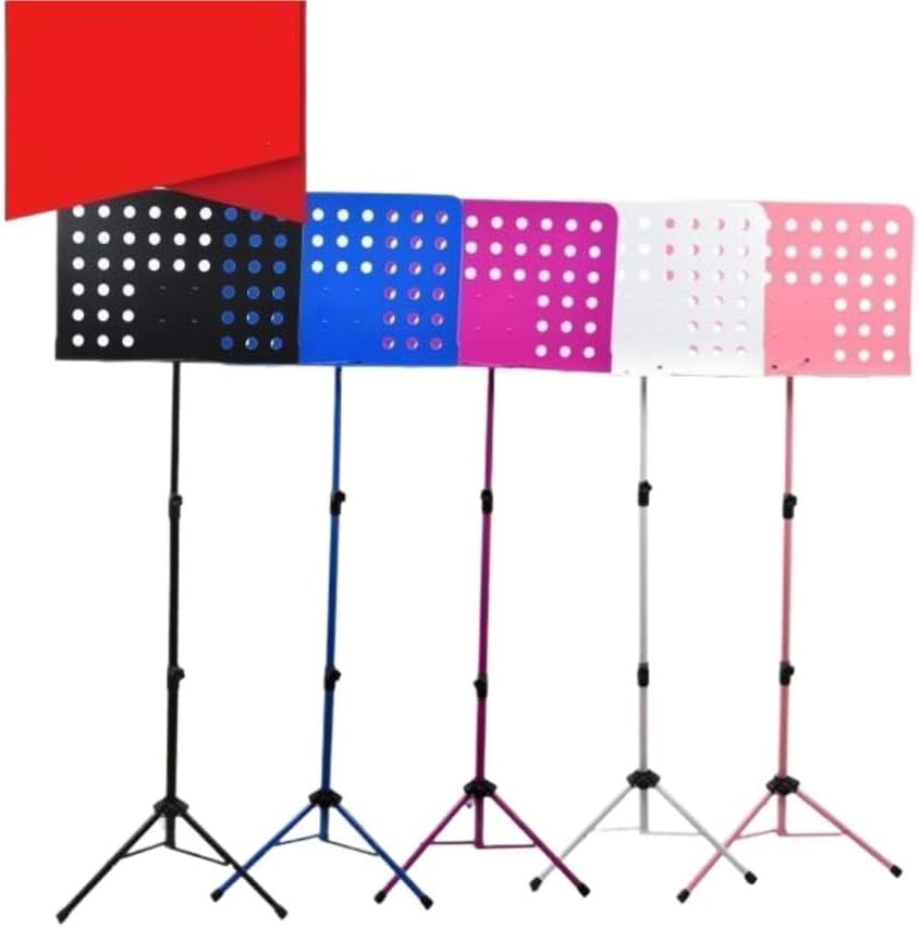 Music Stand Portable Retractable Home Music Stand With Optional Guitar, Guzheng, Drum Set And Retractable Music Stand Sheet Music Stand(White)