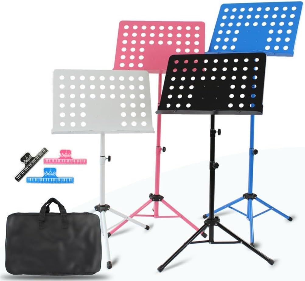 Music Stand Foldable Music Stand, Drum Stand, Violin Music Stand, Guitar Music Stand, Erhu, Guzheng Music Stand, Piano Sheet Music Stand(Blue)