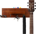 Music Stand Wall Mounted Acoustic Guitar Stand Music Stands with Hook/Shelf Music Holder Home Sheet Music Stands Guitar Storage Display Rack More Stable